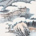 Zhang Daqian — Ученые совершают пешие прогулки, изображение 1