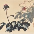 Zhang Daqian — Пион поздней весной, изображение 1