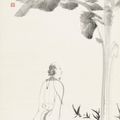 Zhang Daqian — Ученый под банановым деревом, изображение 1