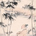 Zhang Daqian — Ученый, ценящий Бамбук, изображение 1