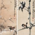 Zhao Shao'ang — Воробьи в снегу, изображение 1