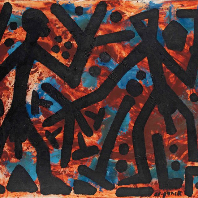 A.R. Penck — Херабстайгенде Эрде