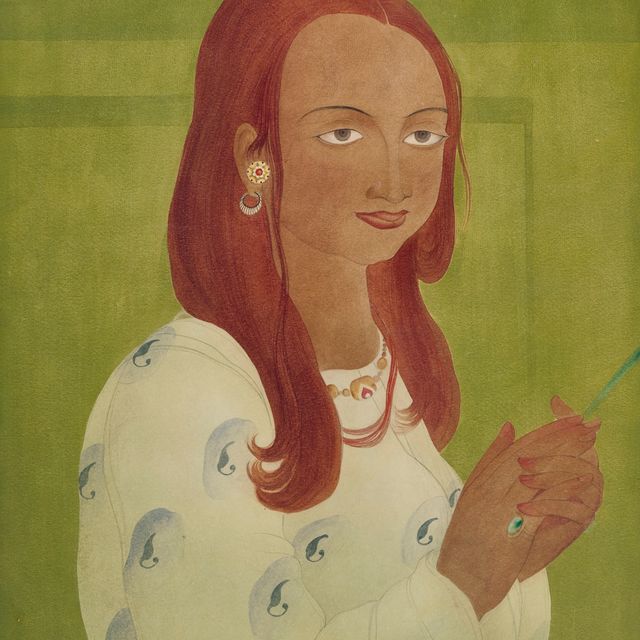 Abdur Rahman Chughtai — Нина (серия "Современная девушка")