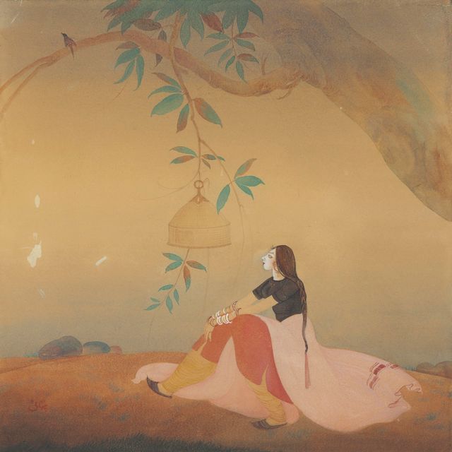 Abdur Rahman Chughtai — Соловей
