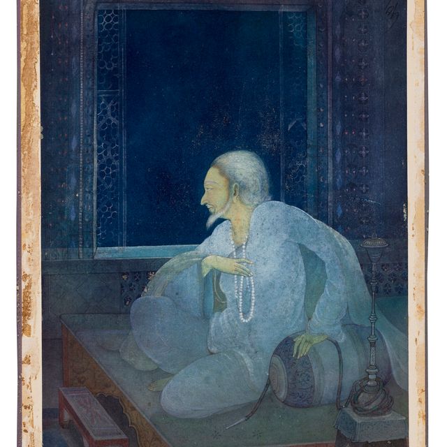Abdur Rahman Chughtai — ШАХ ДЖАХАН СМОТРИТ НА ТАДЖ-МАХАЛ