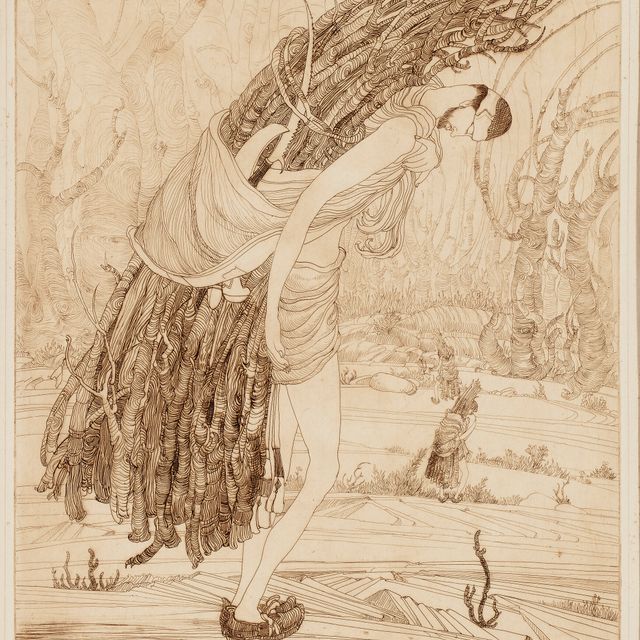 Abdur Rahman Chughtai — Кашмирский дровосек