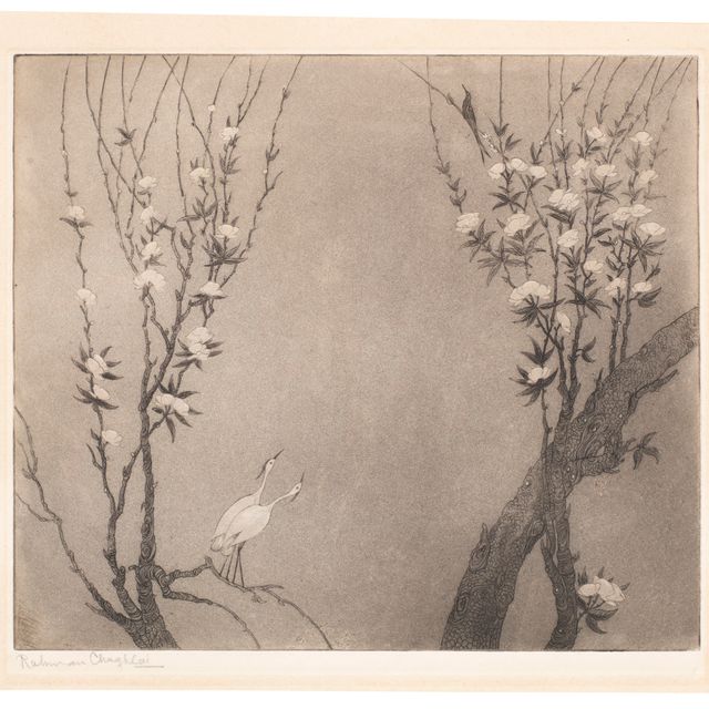 Abdur Rahman Chughtai — Без названия (Идет дождь)