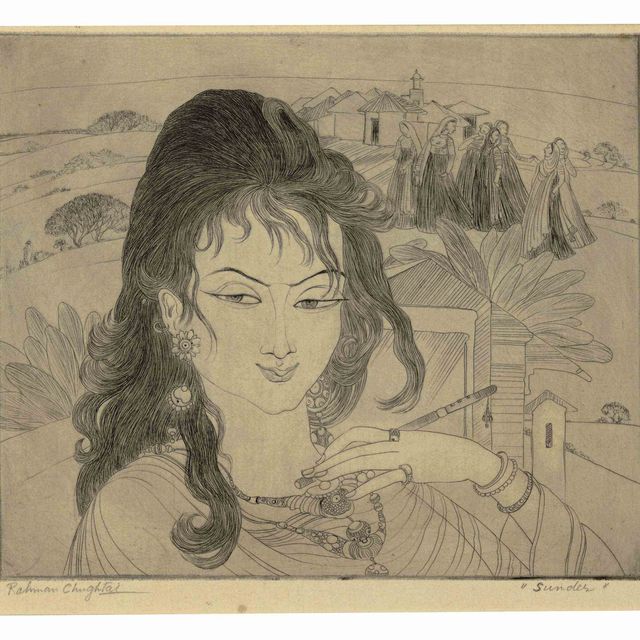 Abdur Rahman Chughtai — Разделитель