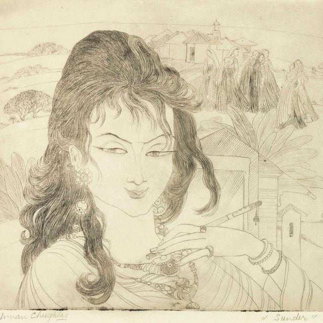 Abdur Rahman Chughtai — Разделитель