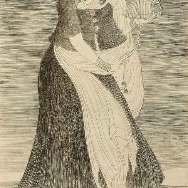 Abdur Rahman Chughtai — С клеткой