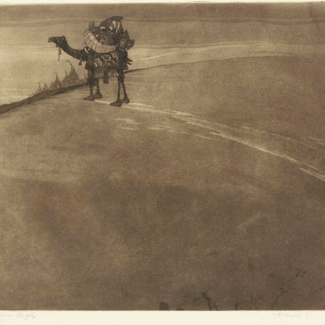 Abdur Rahman Chughtai — В Мекку