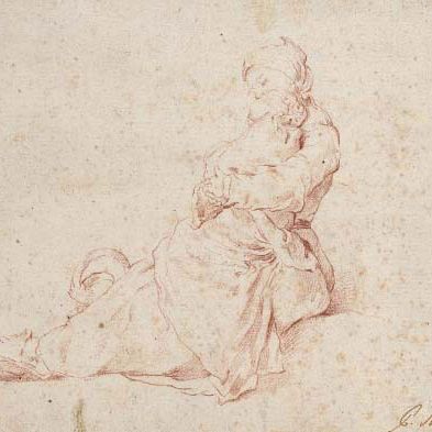 Abraham Bloemaert — Мать, баюкающая ребенка, в честь Абрахама Блумарта