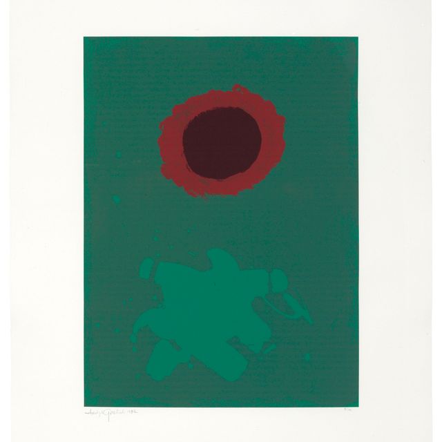 Adolph Gottlieb — Хромированный Зеленый