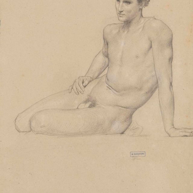 Adolphe William Bouguereau — Человек - это помощник и вспомогательная работа