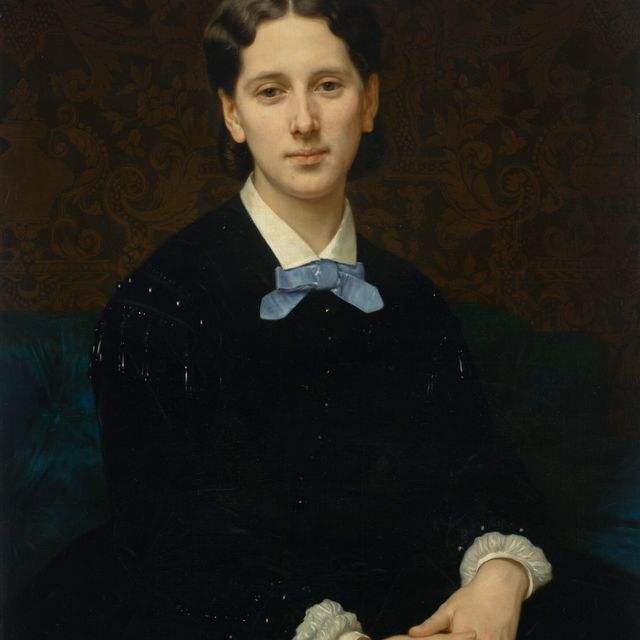 Adolphe William Bouguereau — Портрет мадам Хоскье
