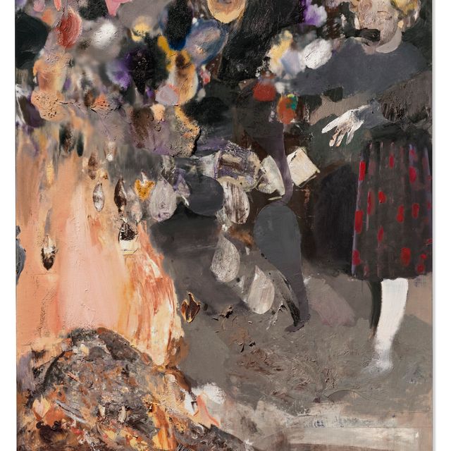 Adrian Ghenie — Сжигание книг