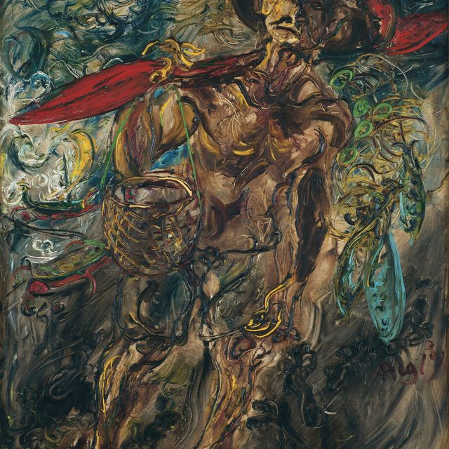 Affandi — Рыбак