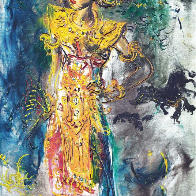 Affandi — Пенари Бали (балийская танцовщица)