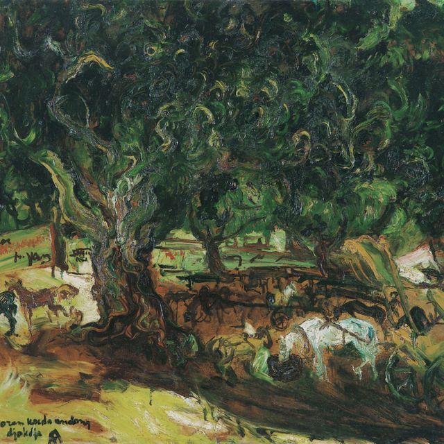 Affandi — Ресторан koeda andong (Конный экипаж)