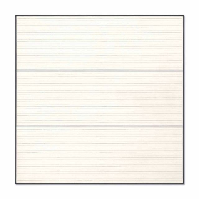 Agnes Martin — Без названия #9