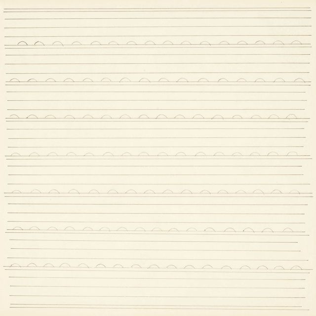 Agnes Martin — Без названия (#18)