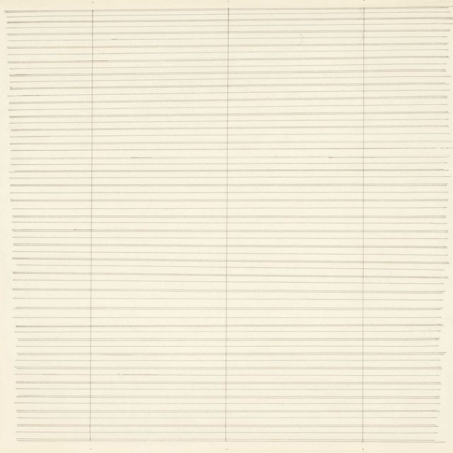 Agnes Martin — Без названия (#19)