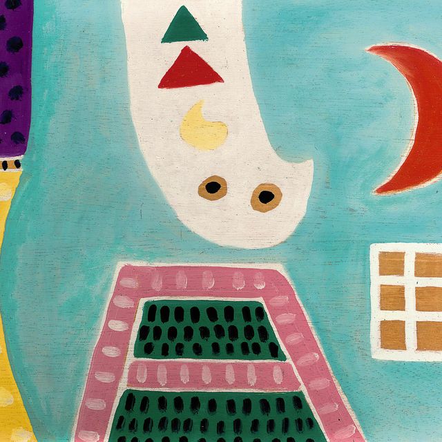 Alan Davie — Кошачий коготь № 4