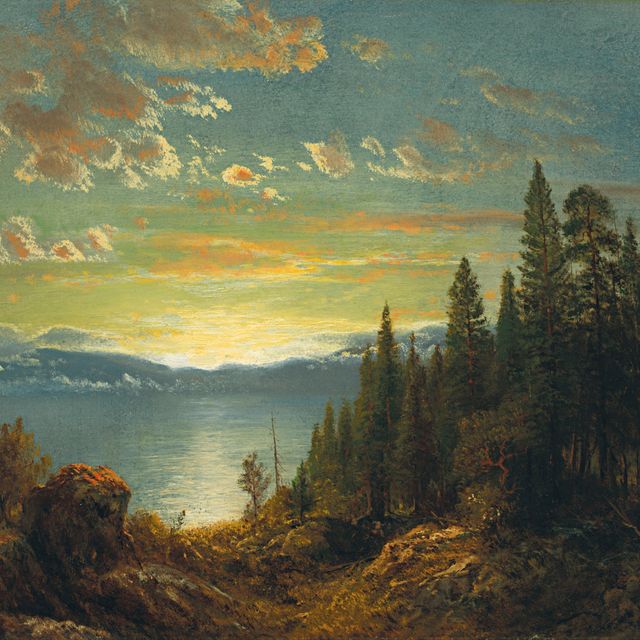 Albert Bierstadt — Озеро Тахо, Калифорния