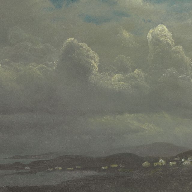 Albert Bierstadt — Порт Ричмонд, залив Сан-Франциско