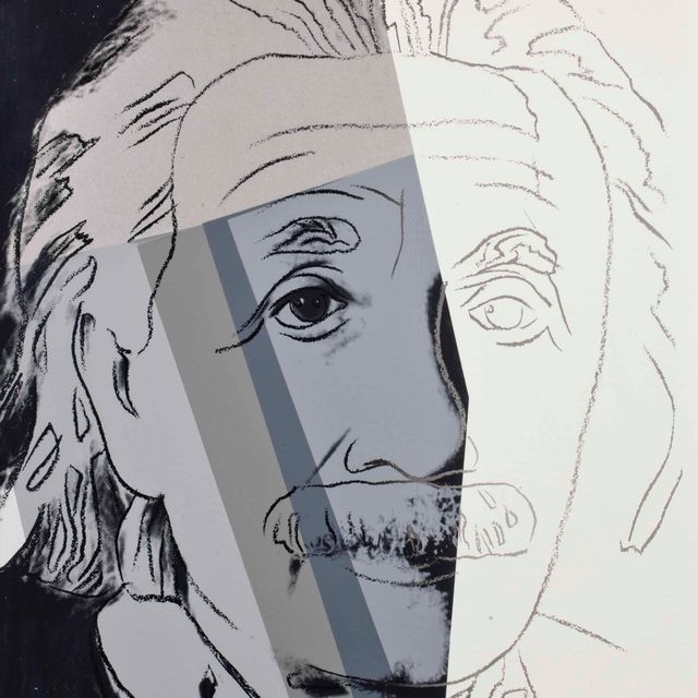 Albert Einstein — Альберт Эйнштейн, из "Десяти портретов евреев двадцатого века" (F. & S. II.229)