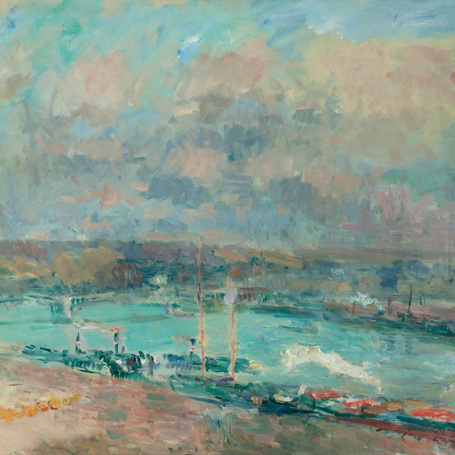 Albert Lebourg — Набережная Сены в Руане
