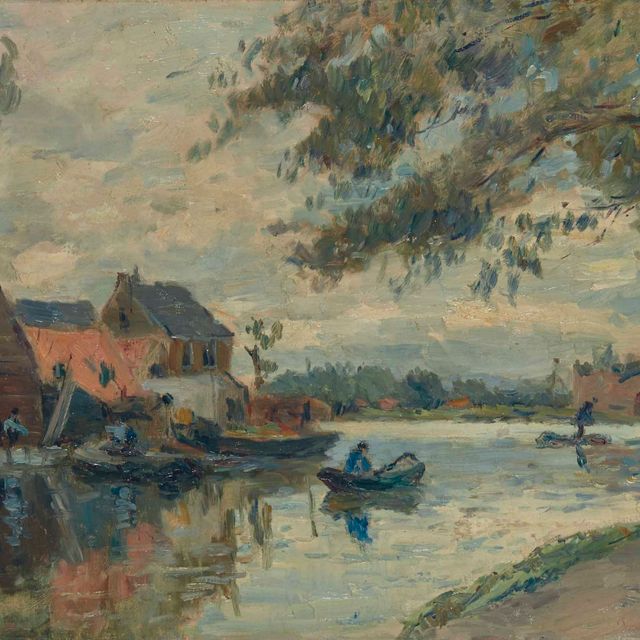 Albert Lebourg — Роттердамский канал