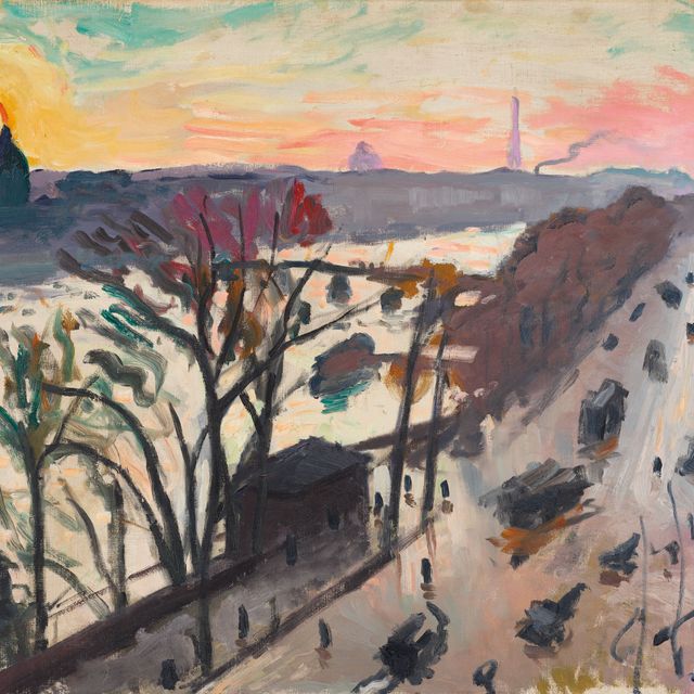 Albert Marquet — Париж, набережная Лувра, Солей д'Ивер