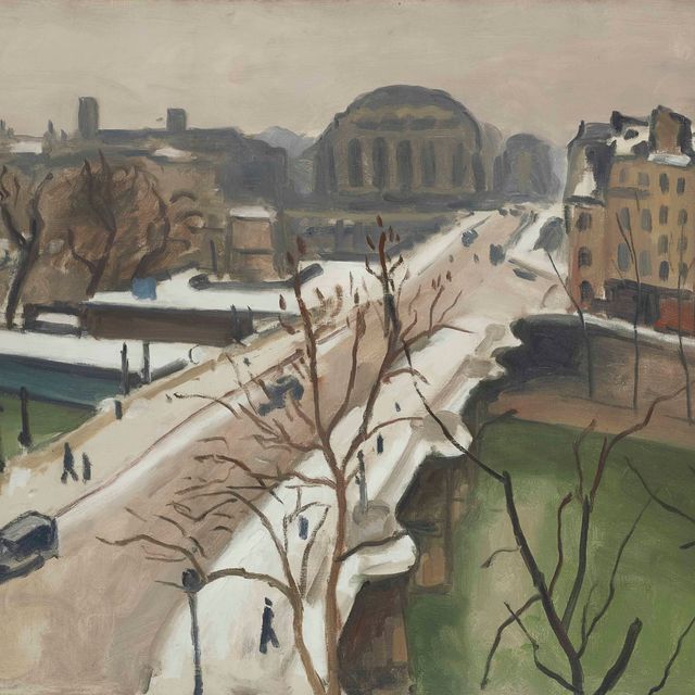 Albert Marquet — Ле-Пон-Неф-су-ла-неж, Париж