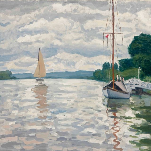 Albert Marquet — Ле Понтон, Триэль