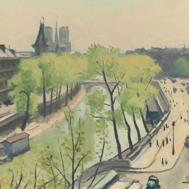 Albert Marquet — Набережная Гран-Огюстен, Прентан