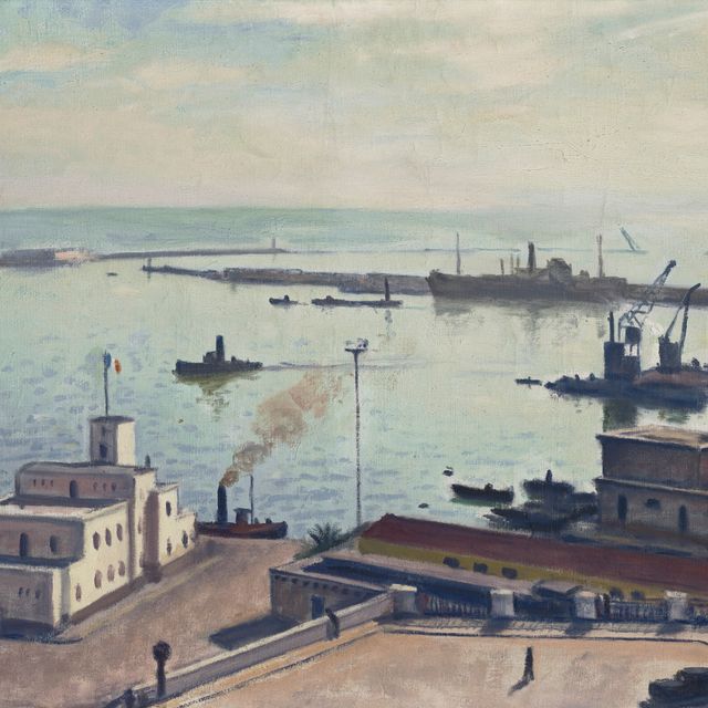 Albert Marquet — Порт в жилом помещении