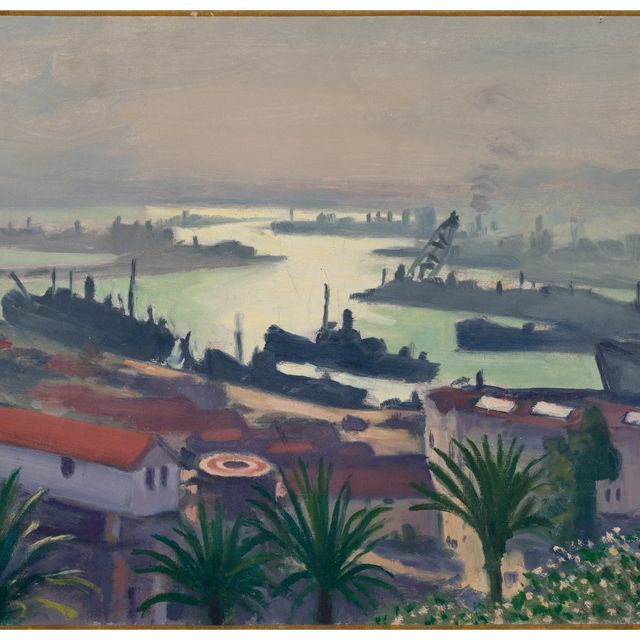 Albert Marquet — Алжир, мрачные времена в порт-де-ла-Агха