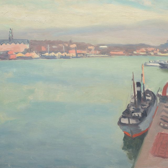 Albert Marquet — Порт Стокгольма, день печати