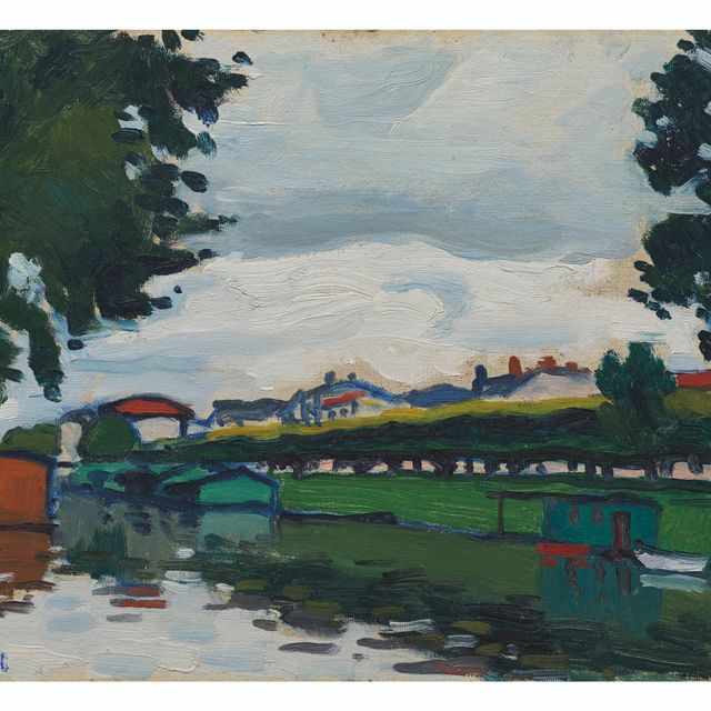 Albert Marquet — Пуасси, набережная Ле