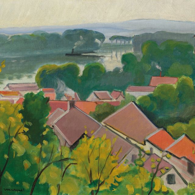 Albert Marquet — Блинчики с травами, румяна для лица