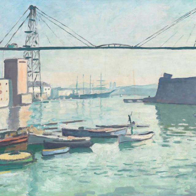 Albert Marquet — Международный мост в Марселе
