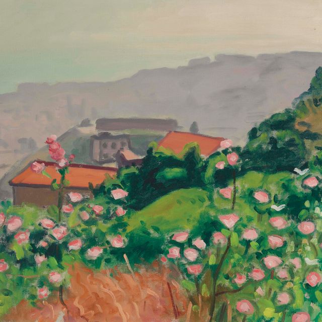 Albert Marquet — Лиловые розы