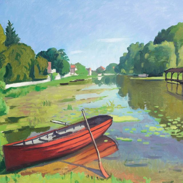 Albert Marquet — Самоа, красная барка
