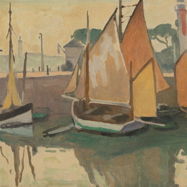 Albert Marquet — Порт-де-Ла-Рошель, Мари-Бассе