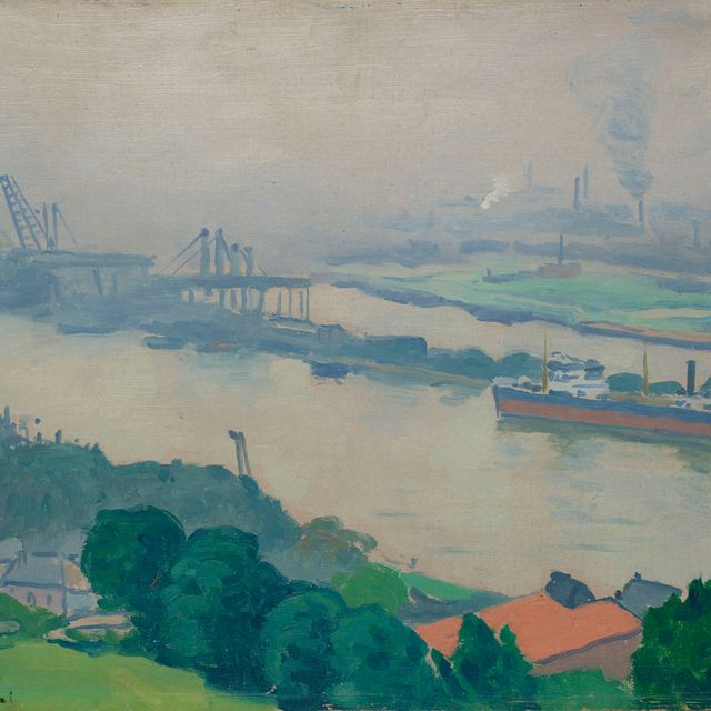 Albert Marquet — Круассан с Сеной (пре-де-Руан)