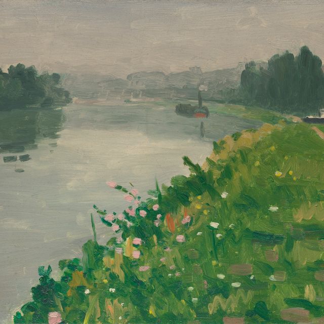 Albert Marquet — Берег Сены в Мерикуре