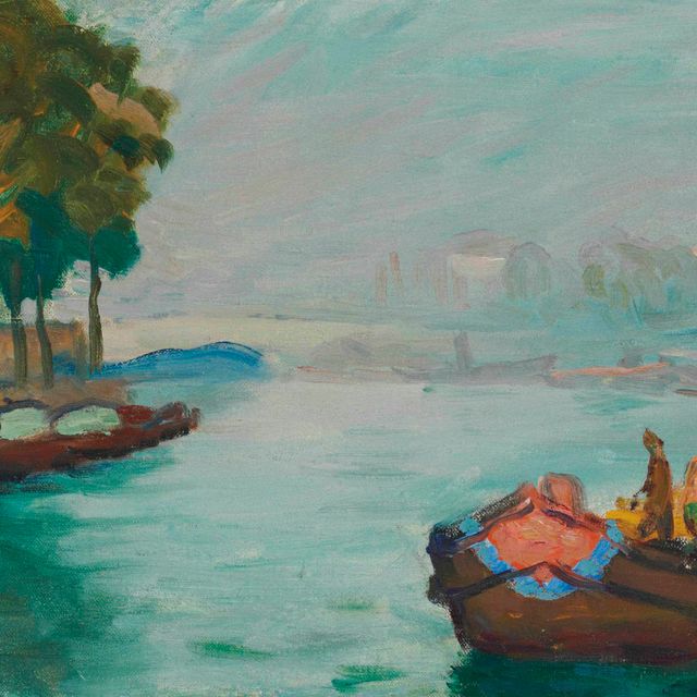 Albert Marquet — Берега Сены, Париж (мыс Сен-Луи)