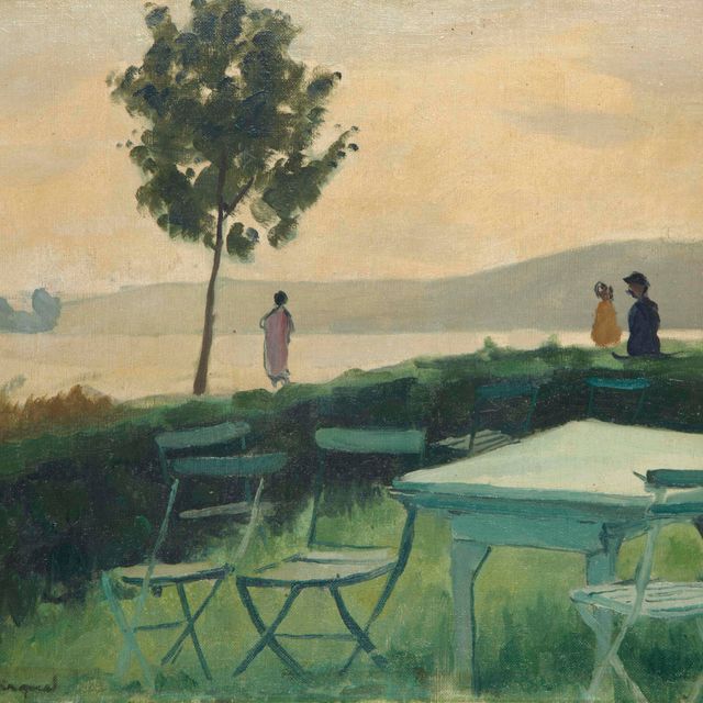 Albert Marquet — Терраса у Старого порта