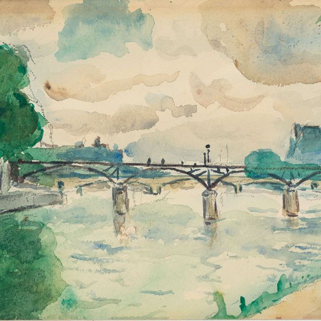 Albert Marquet — Париж, Ла-Пуэнт-дю-Верт-Галант